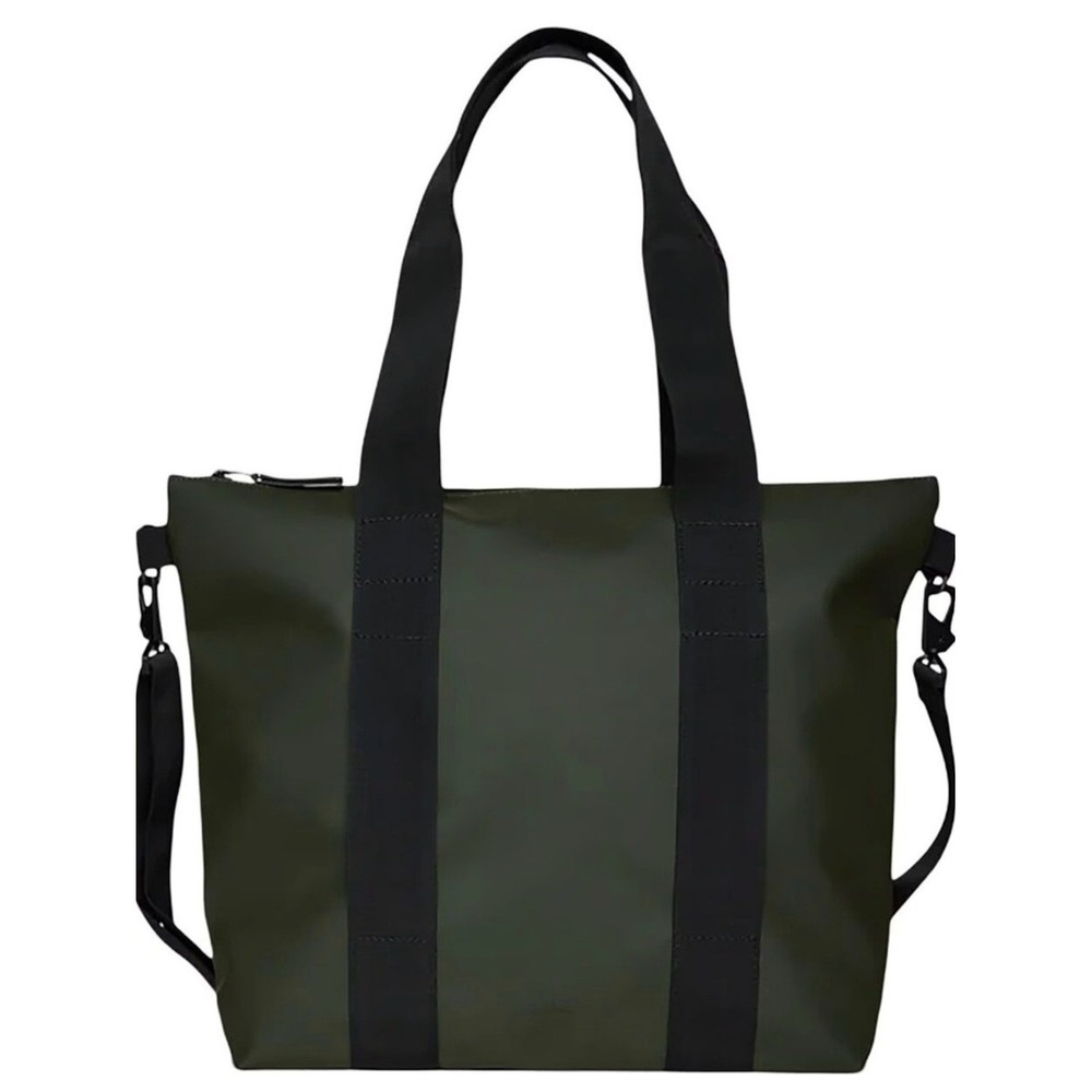 NWT Rains Tote Bag Mini W3 in Swamp
